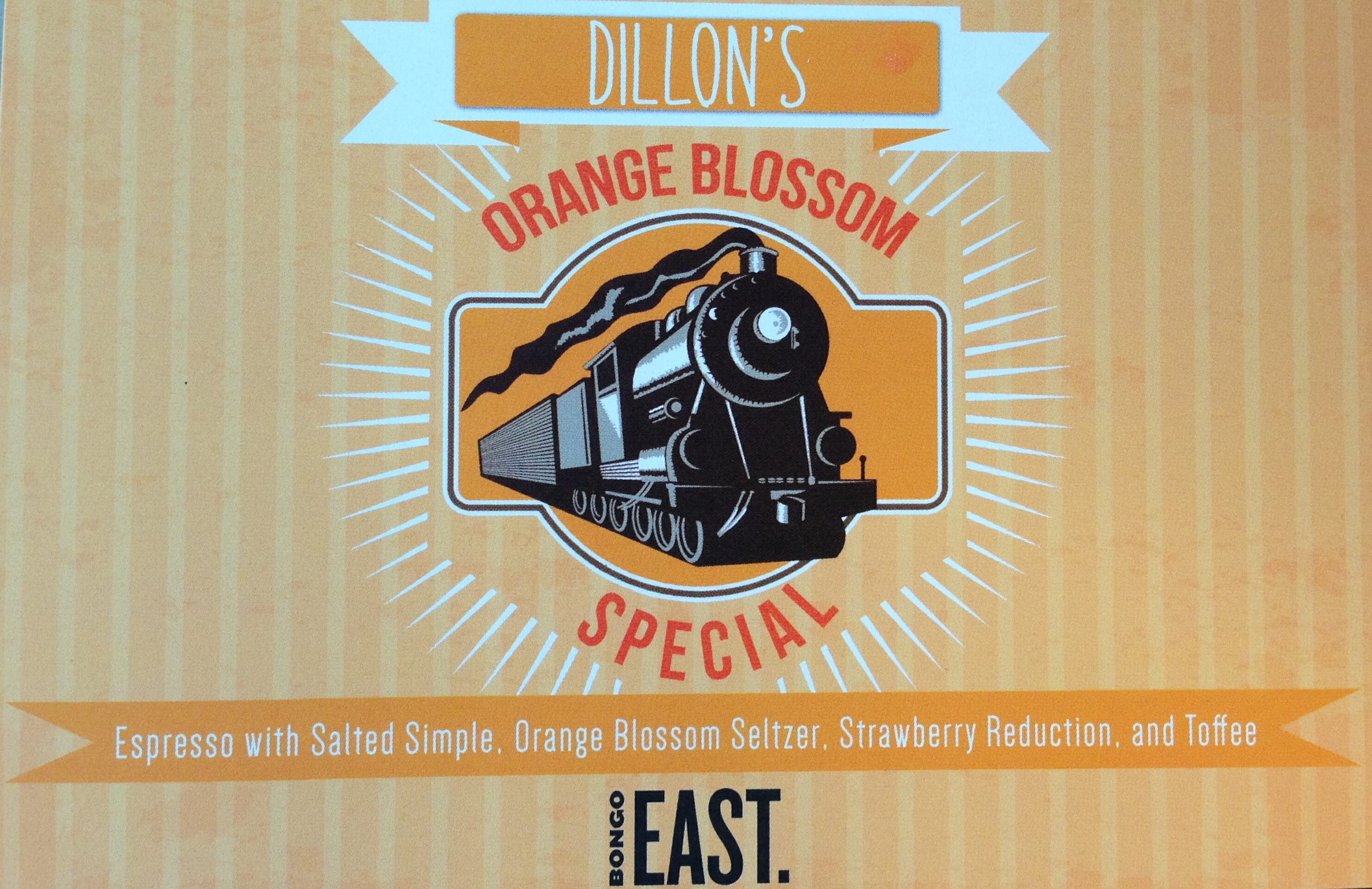 Bongo Java East Cafe: Dillon's Orange Blossom
