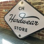 CH Hardwear Store sign