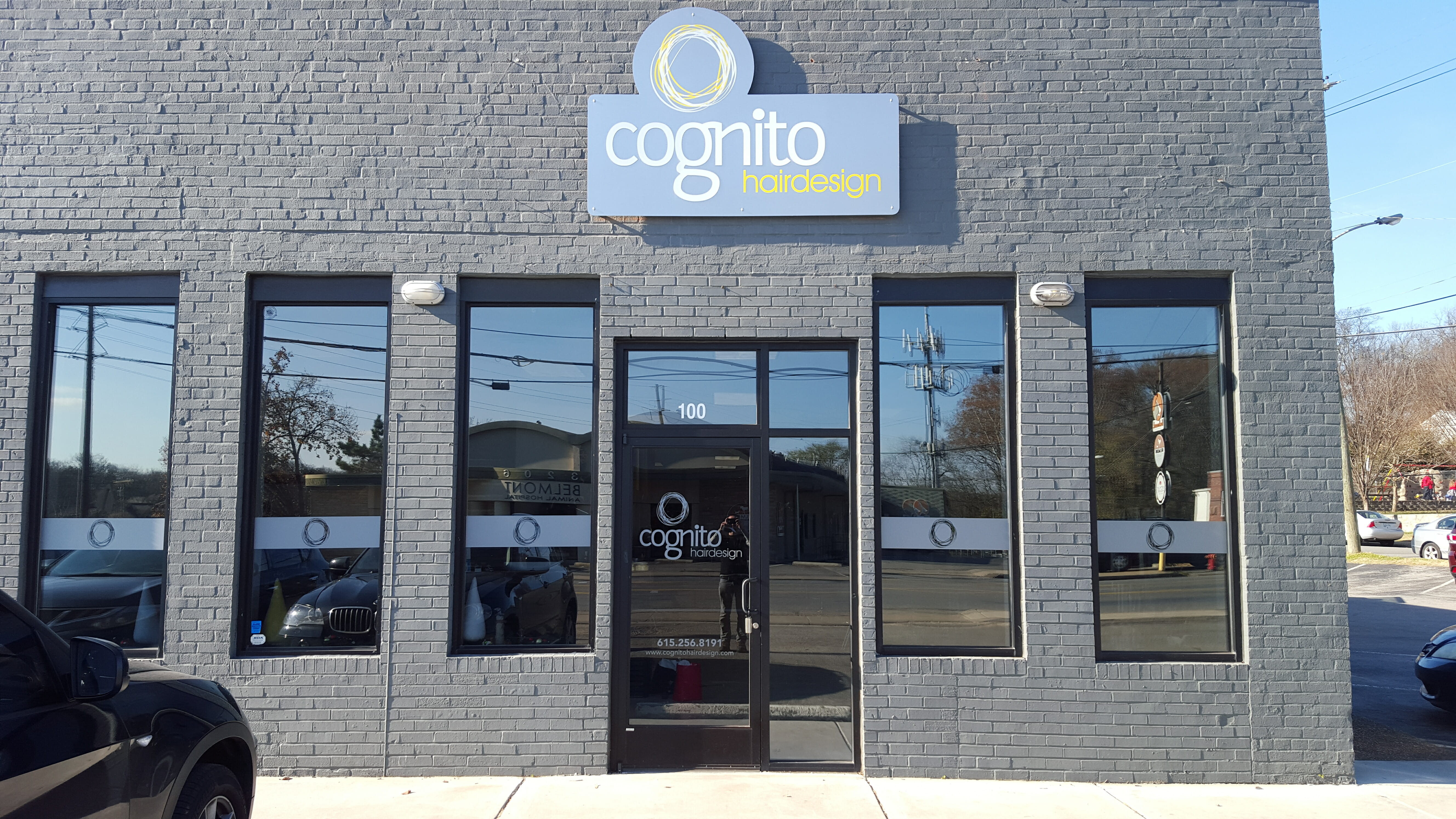 Cognito storefront sign