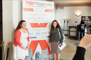 TEDxNashville banner stand